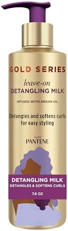Pantene Gold Series Leave-In Detangling Milk 7.6 Ounce (225ml)