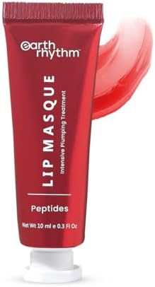 Earth Rhythm Lip Masque LipBalm With Peptide, Nourishes, Smoothens, Plumps & Hydrates Dry
