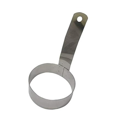 iKonbi Set of 2 Stainless Steel Round Egg Ring with Handle