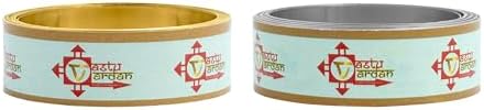 Combo of Brass and Iron Strip for Vastu Remedy | 0.5 Inch |