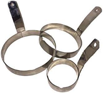 iKonbi Set of 3 Egg Ring/Pancake/Egg Muffins Benedict with