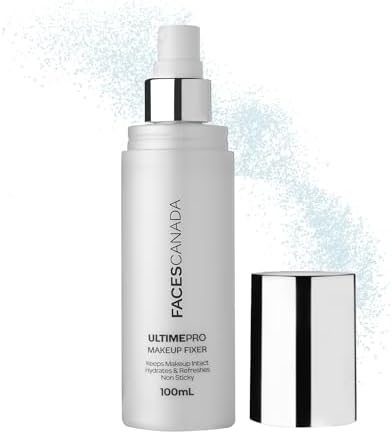 FACES CANADA Ultime Pro Makeup Fixer, 100 ml Long Lasting Makeup Setting Spray Keeps Makeu