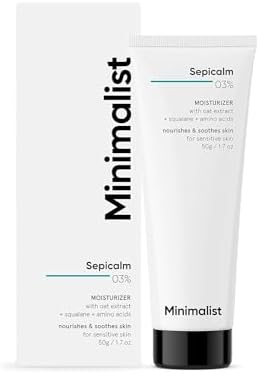 Minimalist Sensitive Skin Face Moisturizer | Soothes Rosacea, Redness & Irritated Skin | W
