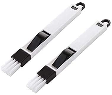 iKonbi Plastic Corners & Edges Dust Multipurpose Use Cleaning Brush for Window Frame,