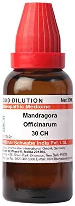 Dr. Willmar Schwabe India Mandragora Officinarum Dilution: 30CH,