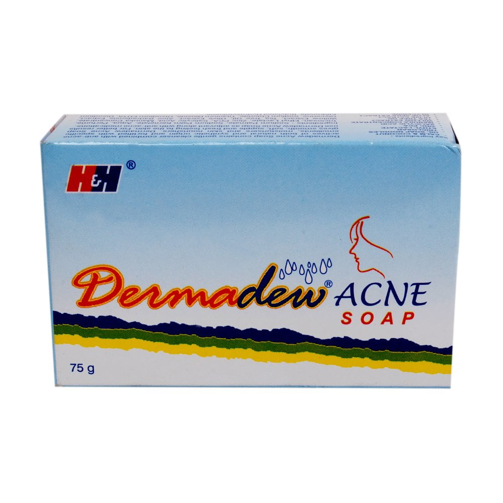 DermaDew Acne Soap By HH Lab ( Acne Treatment & Bright Skin) 75 gm Spot Black