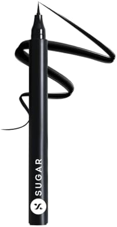 SUGAR Cosmetics Wingman Waterproof Microliner - 01 I'll Be Black