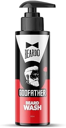 Beardo Godfather Beard Wash Beard Shampoo for Men 100ml Fights Dandruff & Hair Loss Refres