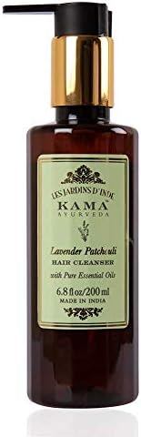 Kama Ayurveda Lavender Patchouli Hair Cleanser with Pure Essential Oils of Lavender and Pa