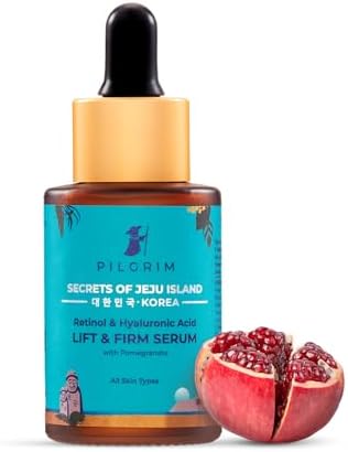 PILGRIM Korean 0.5% Retinol & 1% Hyaluronic Acid Lift & Firm Anti Aging Serum | Retinol se