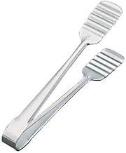 iKonbi 9 Inch Long Buffet Salad Server Roti Chapati Tong Chimta Made of S304 Stainless