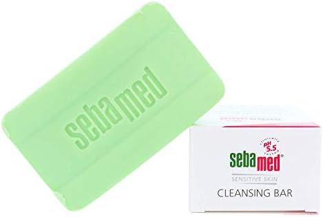 Sebamed Sensitive Skin Cleansing Bar 5 Pack (100g each) - Hypoallergenic and Dermatologist