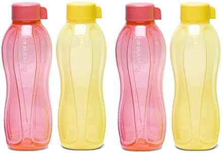Tupperware Aqua Slim Bottle Set of 4 (500ML)