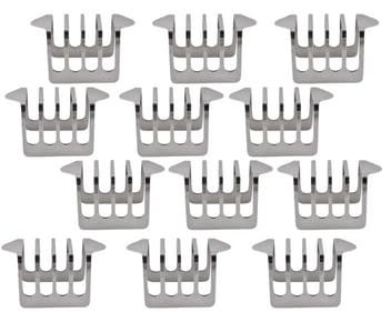 iKonbi Set of 12 Toast Rack with 4 Slit