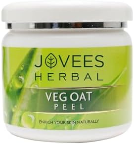 Jovees Herbal Veg Oat Face Peel Removes Acne Pimple and Tanning | with Almond Powder and W