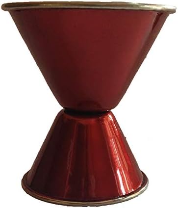 iKonbi Stainless Steel Double Sided Peg Measure Red, 30 & 60