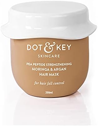 DOT & KEY Pea Peptide Strengthening HairMask With Moringa & Argan For Hair Fall Control, D