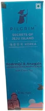 Pilgrim Advanced Hair Growth Serum | with 3% Redensyl + 4% Anagain | Stops Hair Loss & Hai