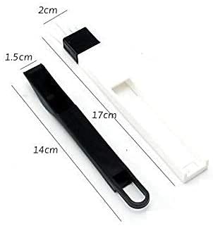 iKonbi Plastic Corners & Edges Dust Multipurpose Use Cleaning Brush for Window Frame, Keyboard with Mini Dustpan, 2-Pieces, White