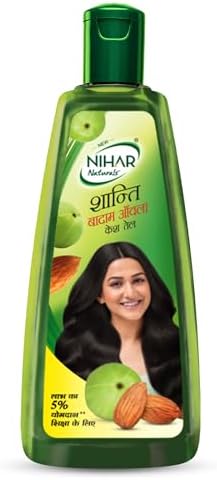 Nihar Naturals Shanti Badam Amla HairOil, 500ml