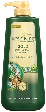 Kesh King Anti Hairfall Shampoo | with 21 Ayurvedic Herbs & Aloe Vera | Provides Healthy N