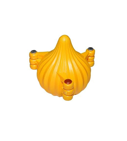 iKonbi Plastic 2 Pieces Small and Medium 3 Fold Modak Maker Mould for Ganpati, Diwali,