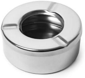 iKonbi Stainless Steel Lid Ash Trays Set of 6