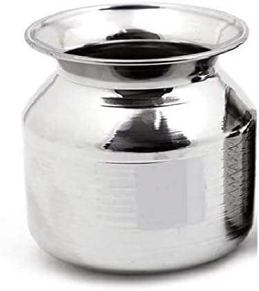 iKonbi Stainless Steel Heavy Lota/Kalash/ Milk Pot- 1200