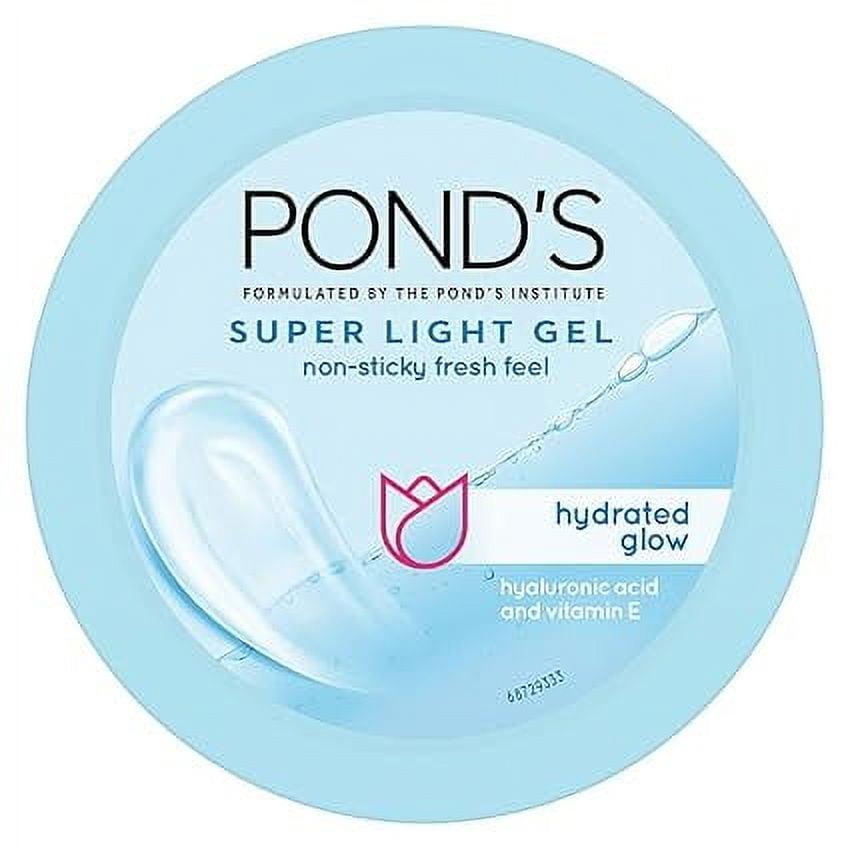 POND's Super Light Gel, Oil-Free Moisturizer, 200G, For Hydrated, Glowing Skin, With Hyalu