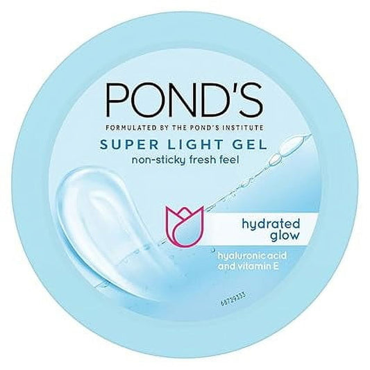 POND's Super Light Gel, Oil-Free Moisturizer, 200G, For Hydrated, Glowing Skin, With Hyalu
