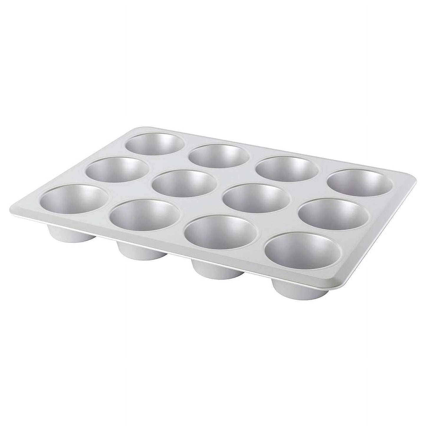 IKEA VARDAGEN Muffin tin, silver-colour 38x29 cm (15x11 ")