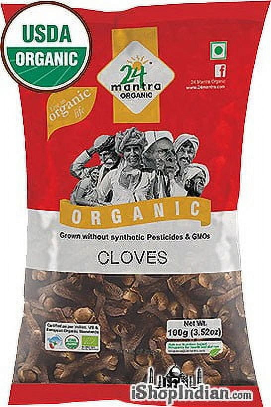 24 Mantra Organic Cloves (Whole)