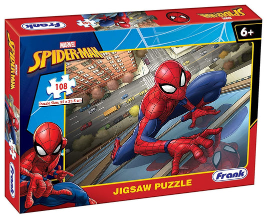 Frank Marvel Spider-Man 108 Piece Jigsaw Puzzle For Kids For Age 6 Years Old And Above
