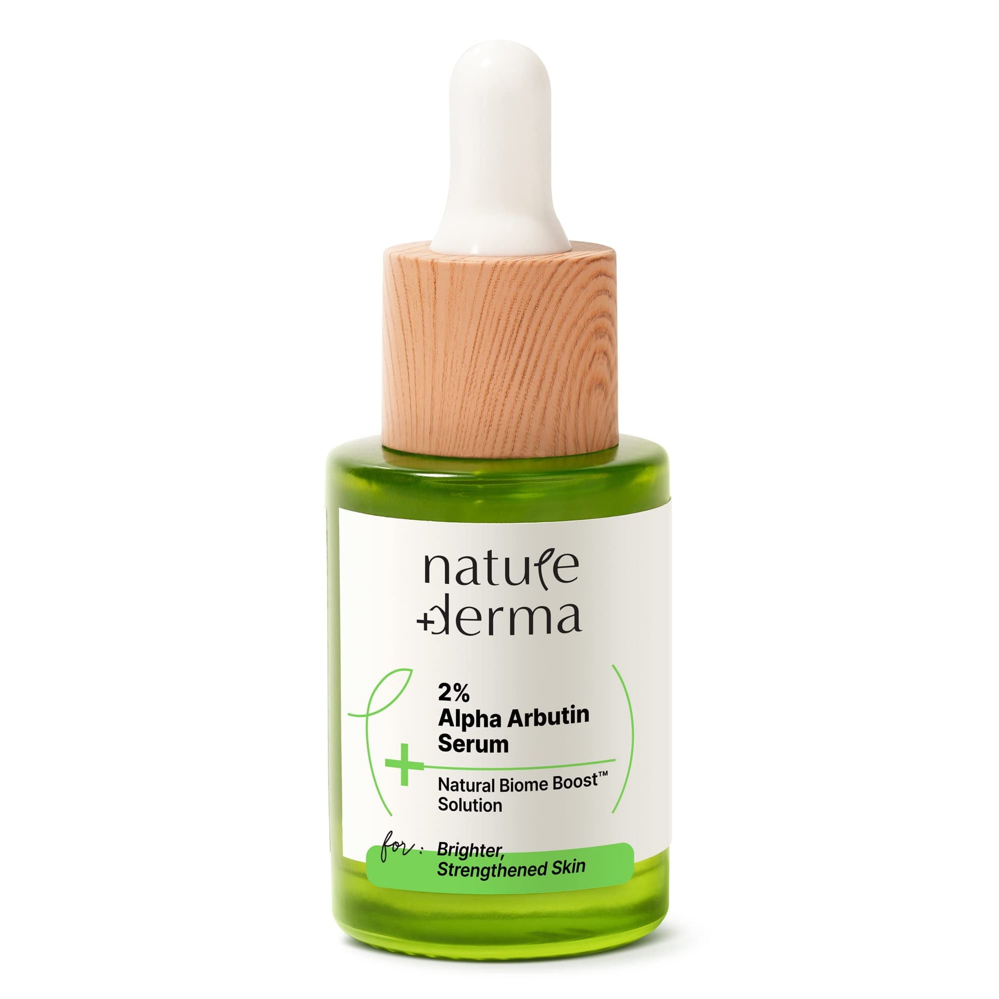 Nature Derma 2% Alpha Arbutin Serum with Natural Biome-Boostâ„¢| Reduces Dark Spots, Pigme