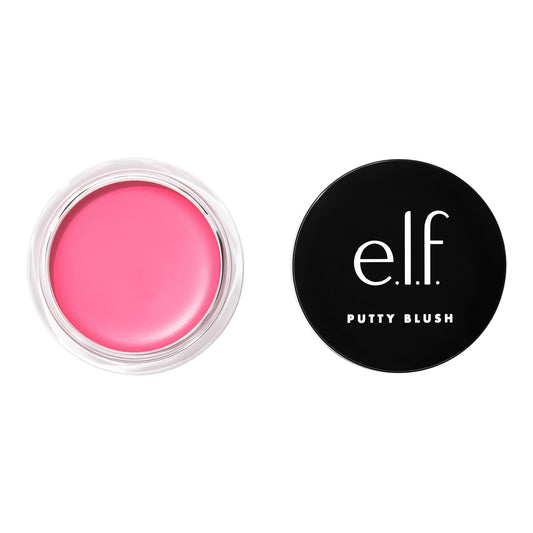 e.l.f. Putty Blush, Creamy & Ultra Pigmented Formula, Infused with Argan Oil & Vitamin E,
