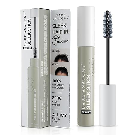 Bare Anatomy Expert Sleek Hair Finishing Stick|100% Alcohol & Silicon Free Formula|Baby Ha