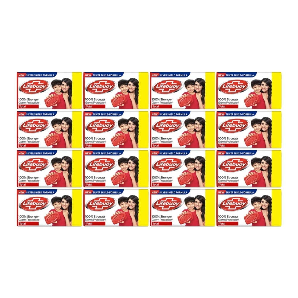 Lifebuoy Total Red Soap, 16-Count 46g