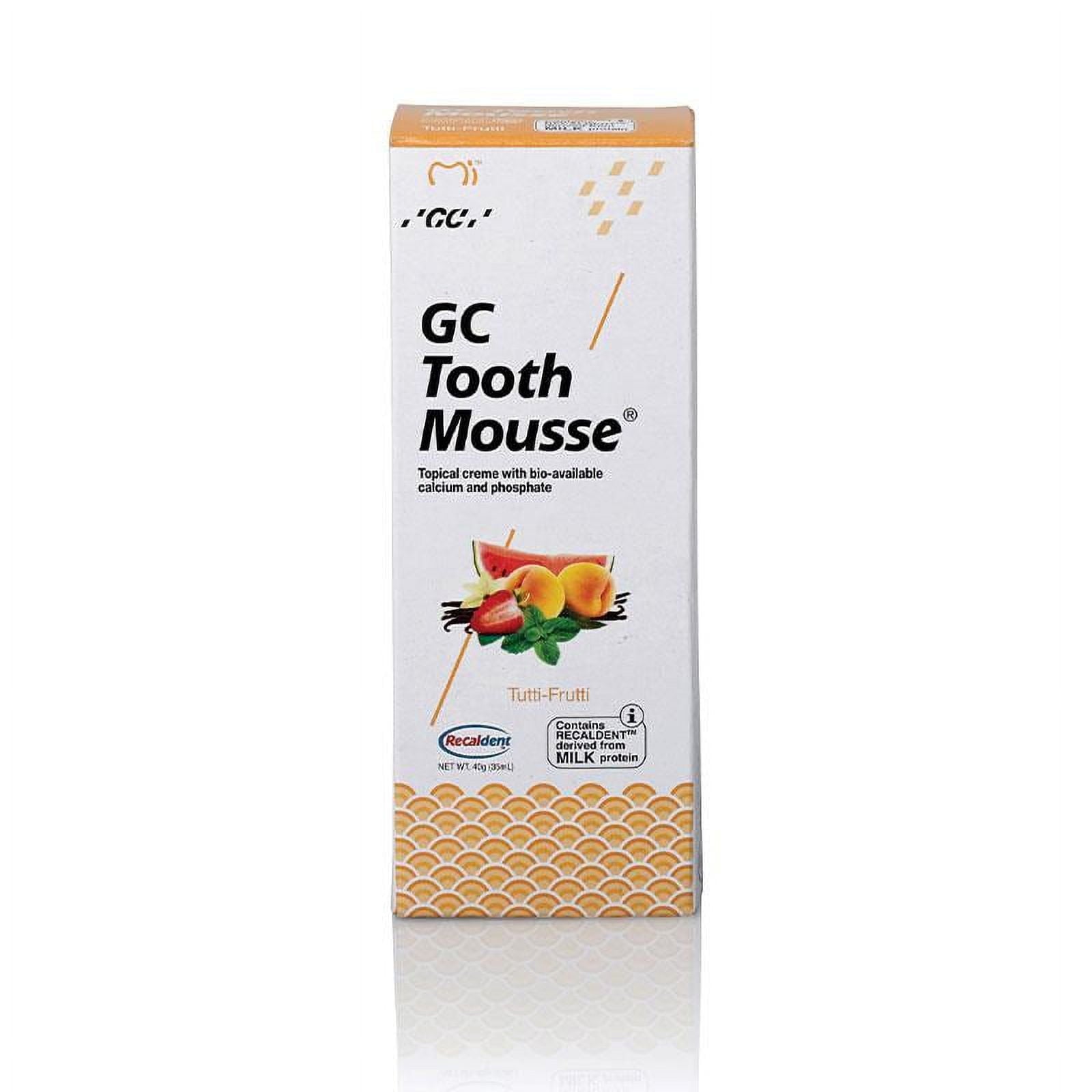 GC Tooth Mousse Toothpaste Tutti-Frutti Flavor 40g