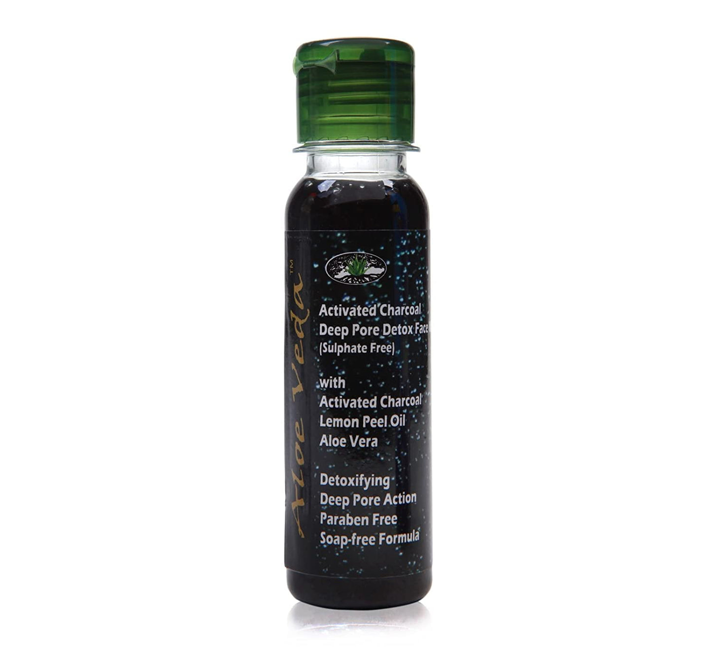 Aloe Veda Activated Charcoal Deep Pore Detox FaceWash - Sulphate Free, 100 ml