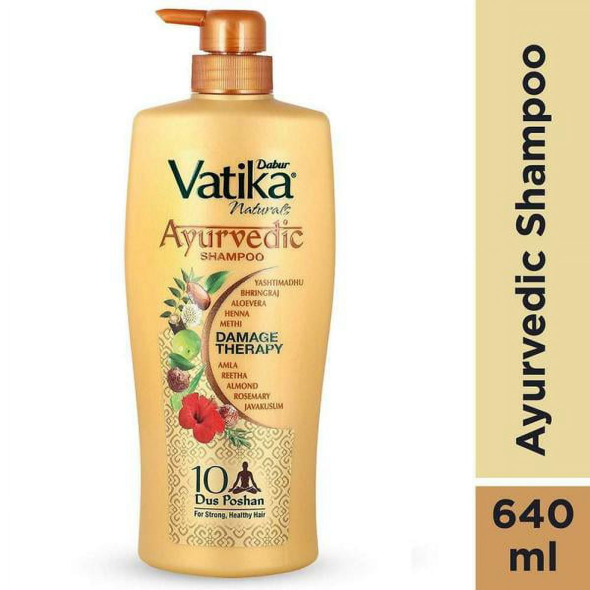 Vatika Ayurvedic Shampoo 640ml