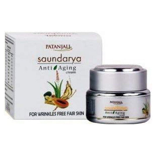 Patanjali Saundarya Anti Aging Cream - 50gms