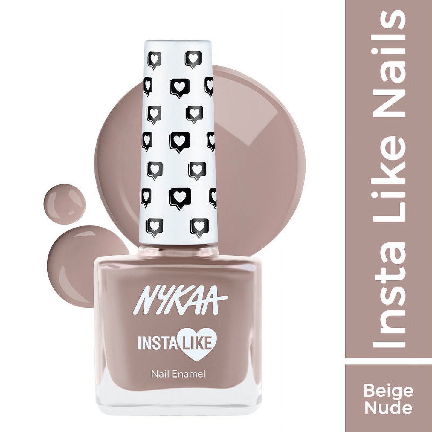 Nykaa Cosmetics Nail Enamel - Beige BTS 350