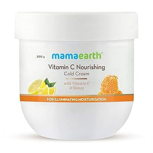 Mamaearth Vitamin C Nourishing Cold Winter Cream for Face & Body with Vitamin C & Honey fo