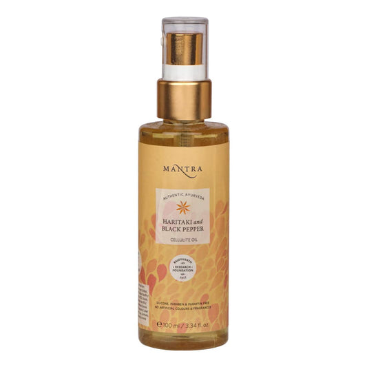 Mantra Authentic Ayurveda Haritaki and Black Pepper Ayurveda Cellulite Oil - 100ml