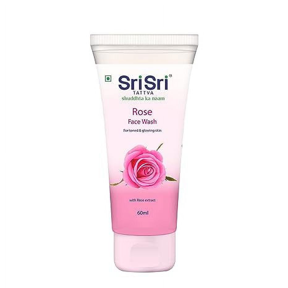 Sri Sri Ayurveda Rose FaceWash, 60ml