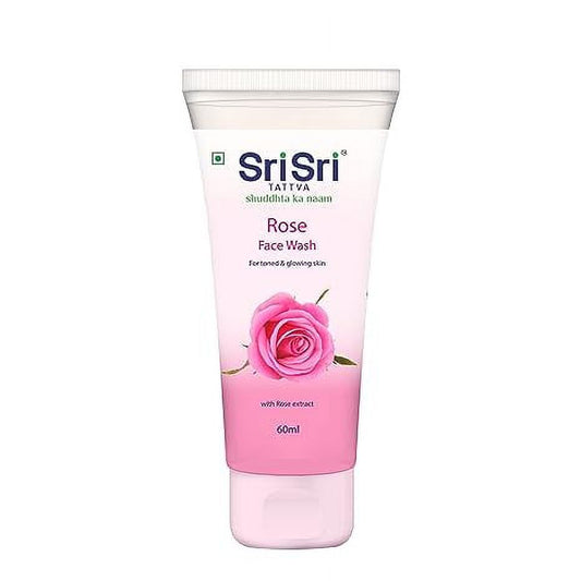 Sri Sri Ayurveda Rose FaceWash, 60ml