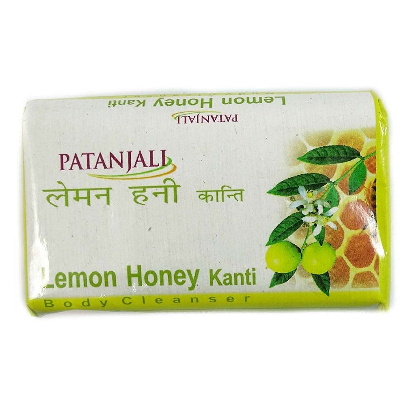 Patanjali Lemon Honey Kanti Body Cleanser, 75g (Pack of 5)