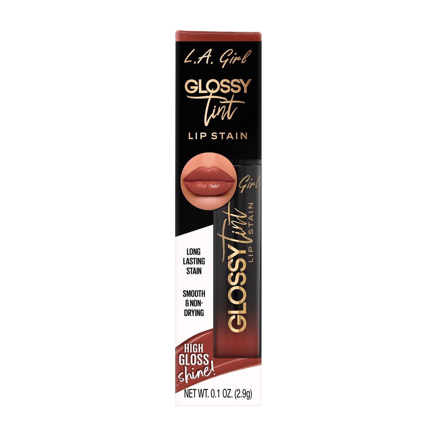 L.A. Girl Glossy Tint Lip Stain Divine - Each Package May Vary
