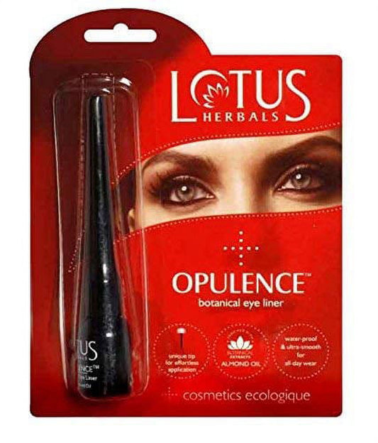 Lotus Herbals Make-up Opulence Botanical Eye Liner , 4 g (Pack of 2)