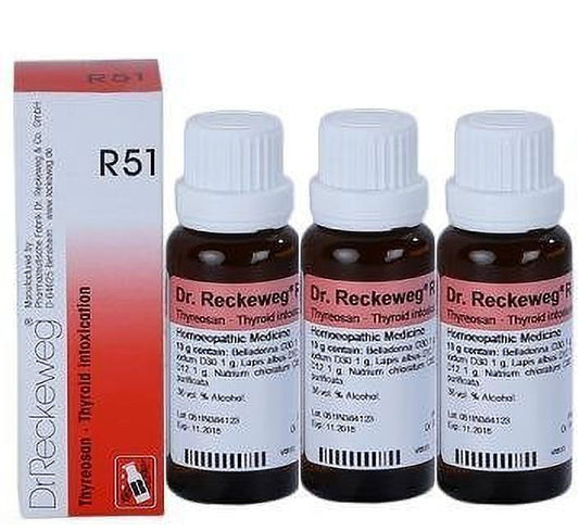 Dr.Reckeweg Germany R51 Thyroid Hyper Drops